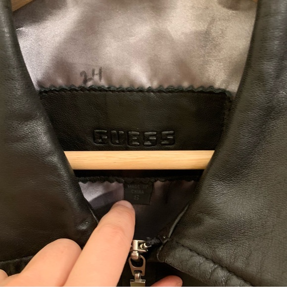 Guess Leather Jacket - Picture 2 of 6